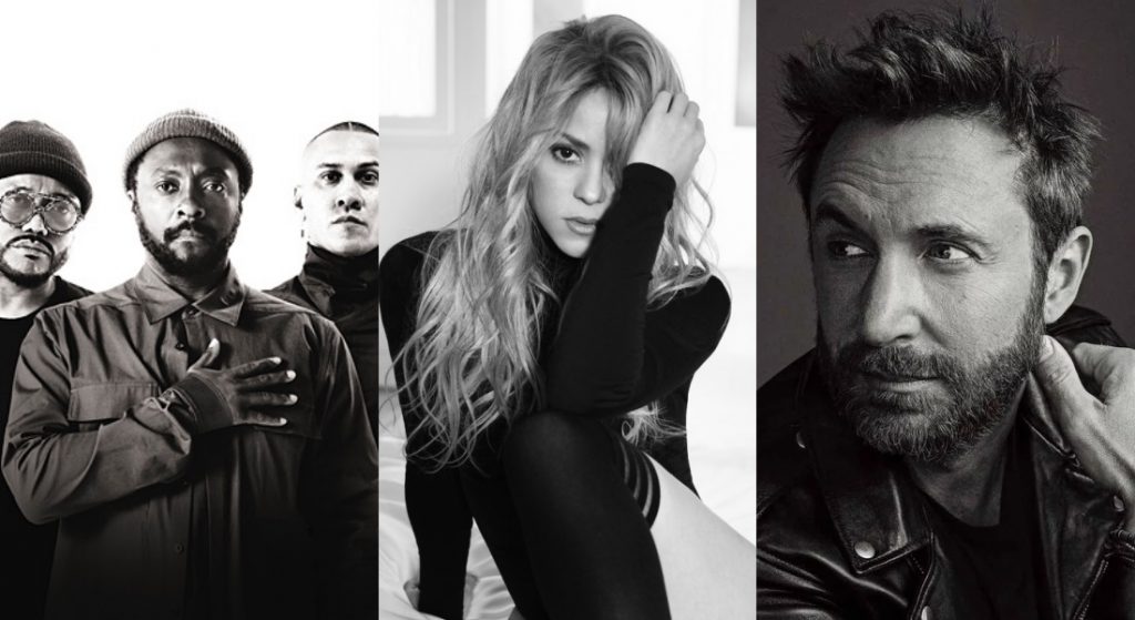 Shakira Black Eyed Peas David Guetta Traduction